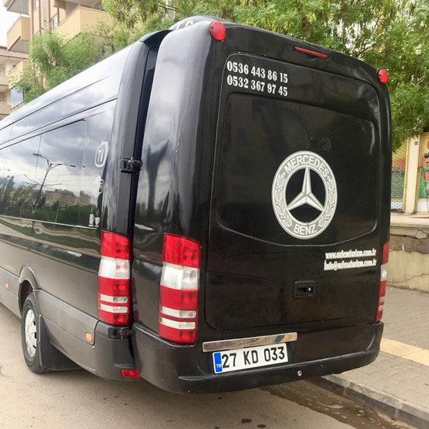 19 Kişilik Vip Araçlarımız